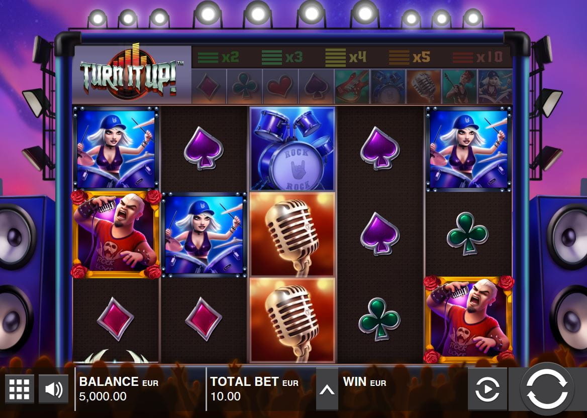 Turn It Up von Push Gaming