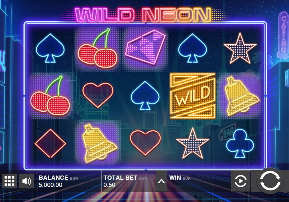Wild Neon Online Spielautomat