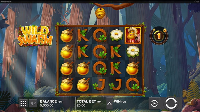 Wild Swarm Online Spielautomat