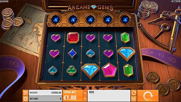 Arcane Gems Online Spielautomat