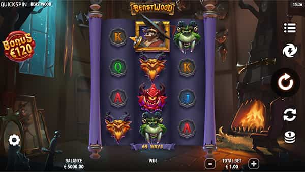 Beastwood Online Spielautomat