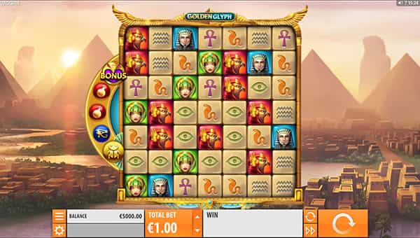 Golden Glyphe Online Spielautomat