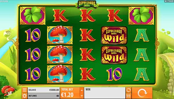 Leprechaun Hills Online Spielautomat