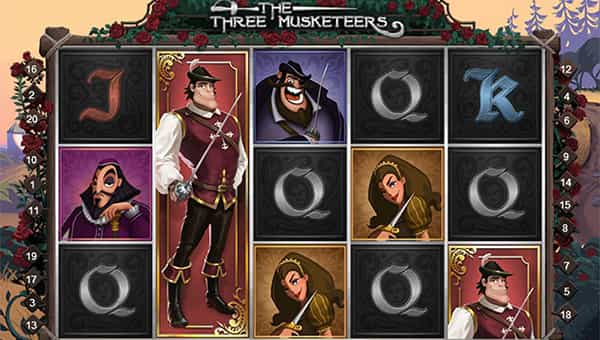 The Three Musketeers Online Spielautomat