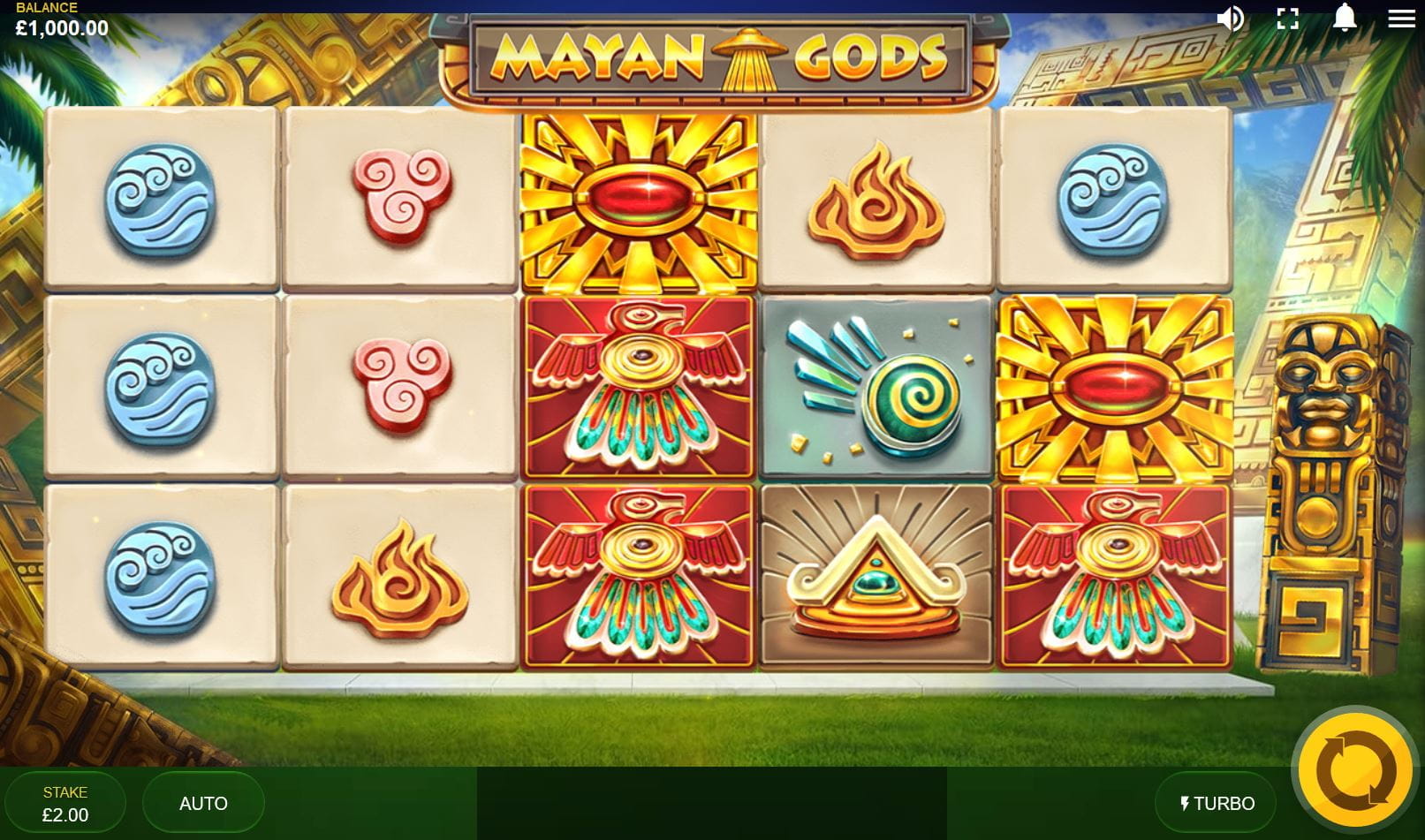 Mayan Gods Online Spielautomat