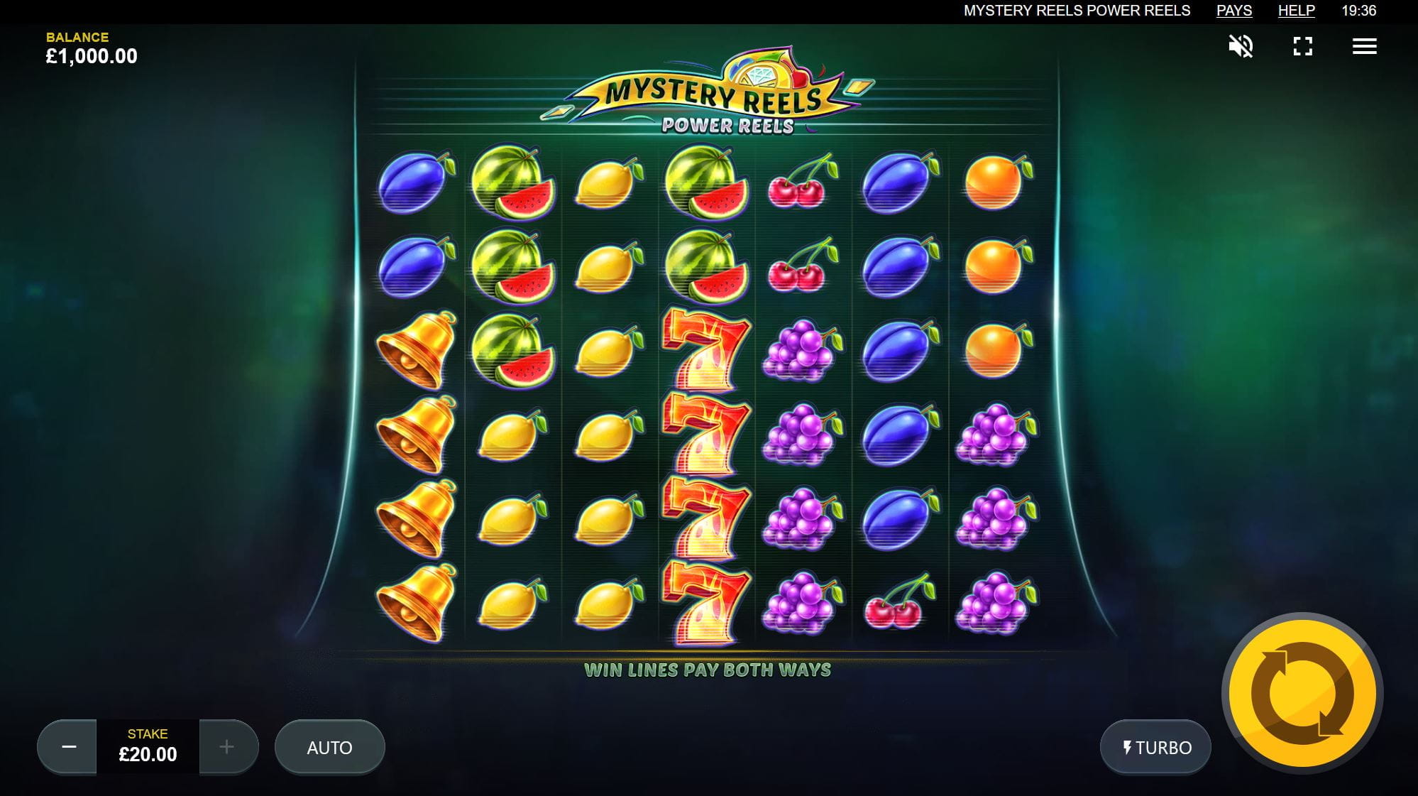 Mystery Reels Power Reels Online Spielautomat