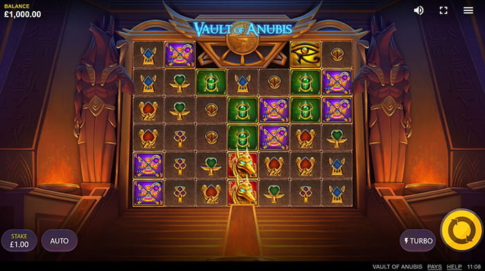 Vault of Anubis Online Spielautomat