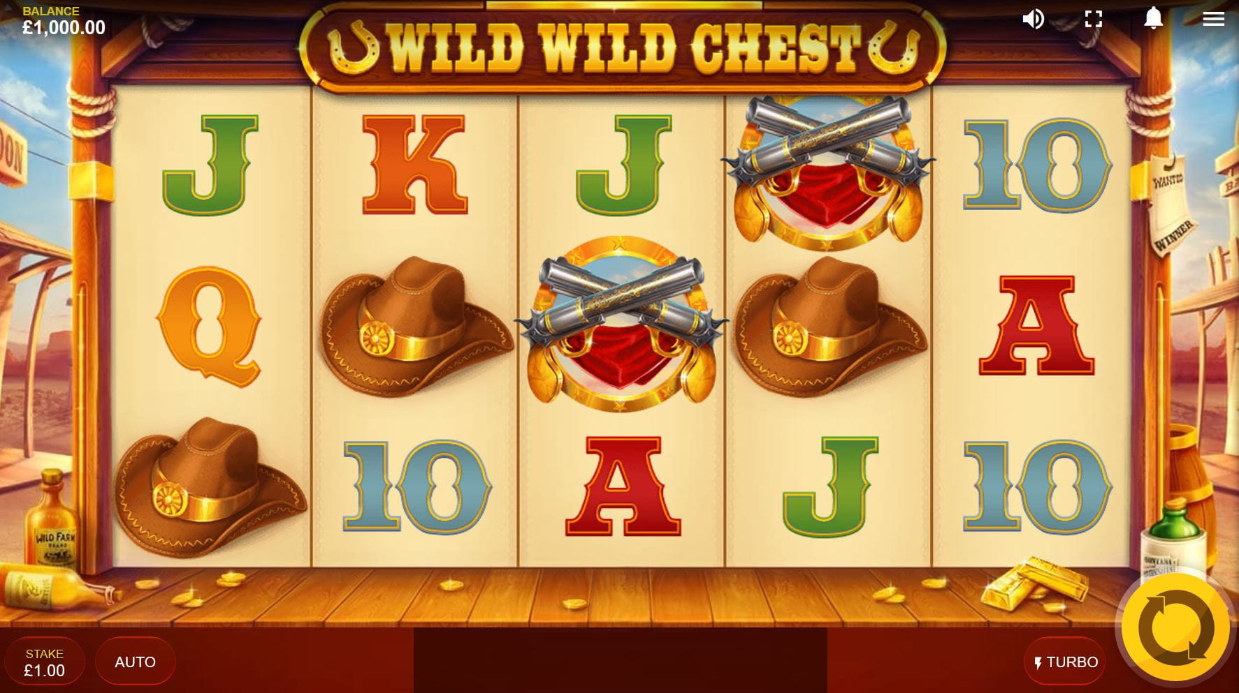 Wild Wild Chest Online Spielautomat
