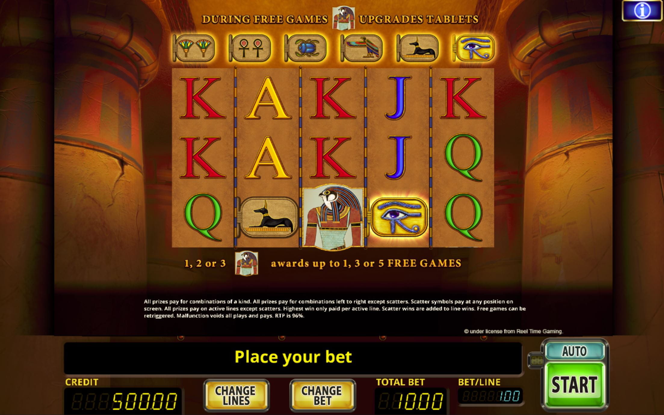 Eye of Horus Spielautomat