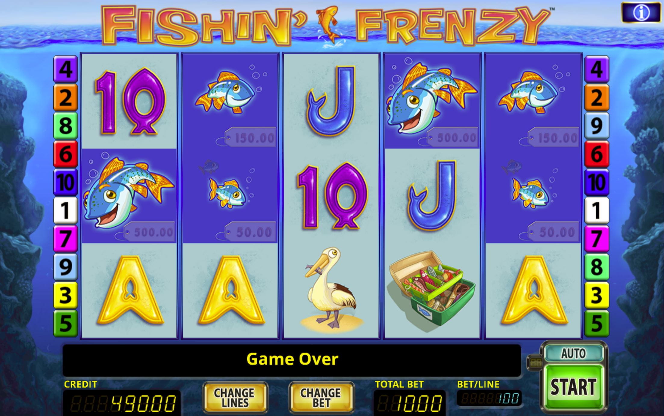 Fishin´ Frenzy Spielautomat