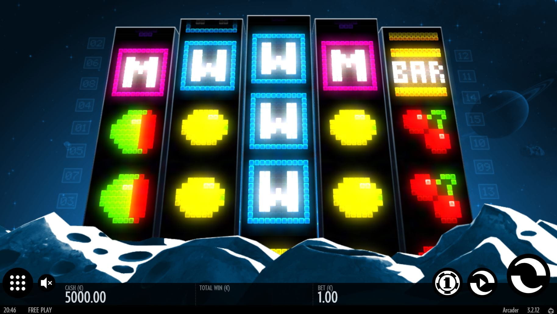 Arcader Online Spielautomat