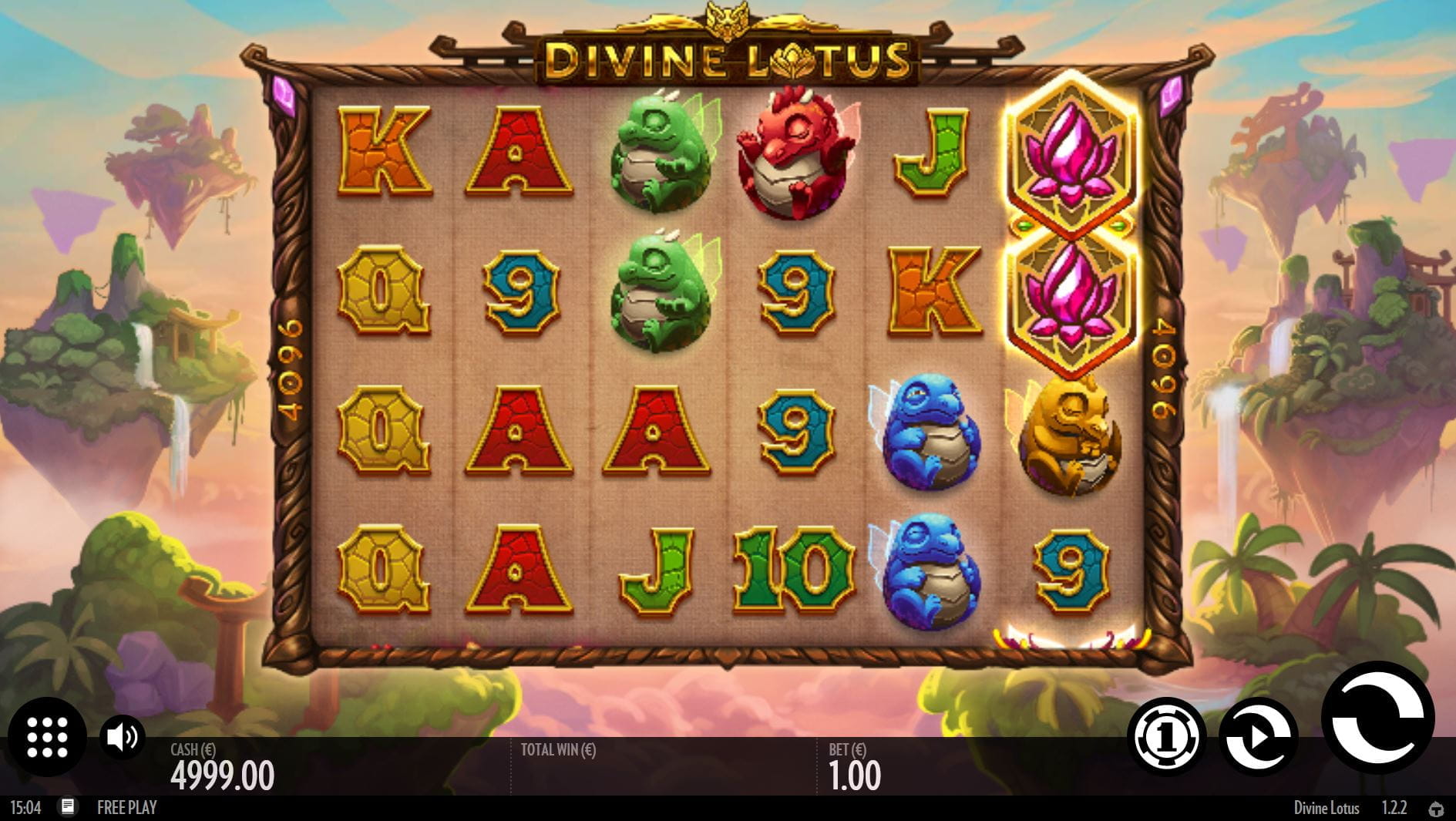 Divine Lotus Online Spielautomat