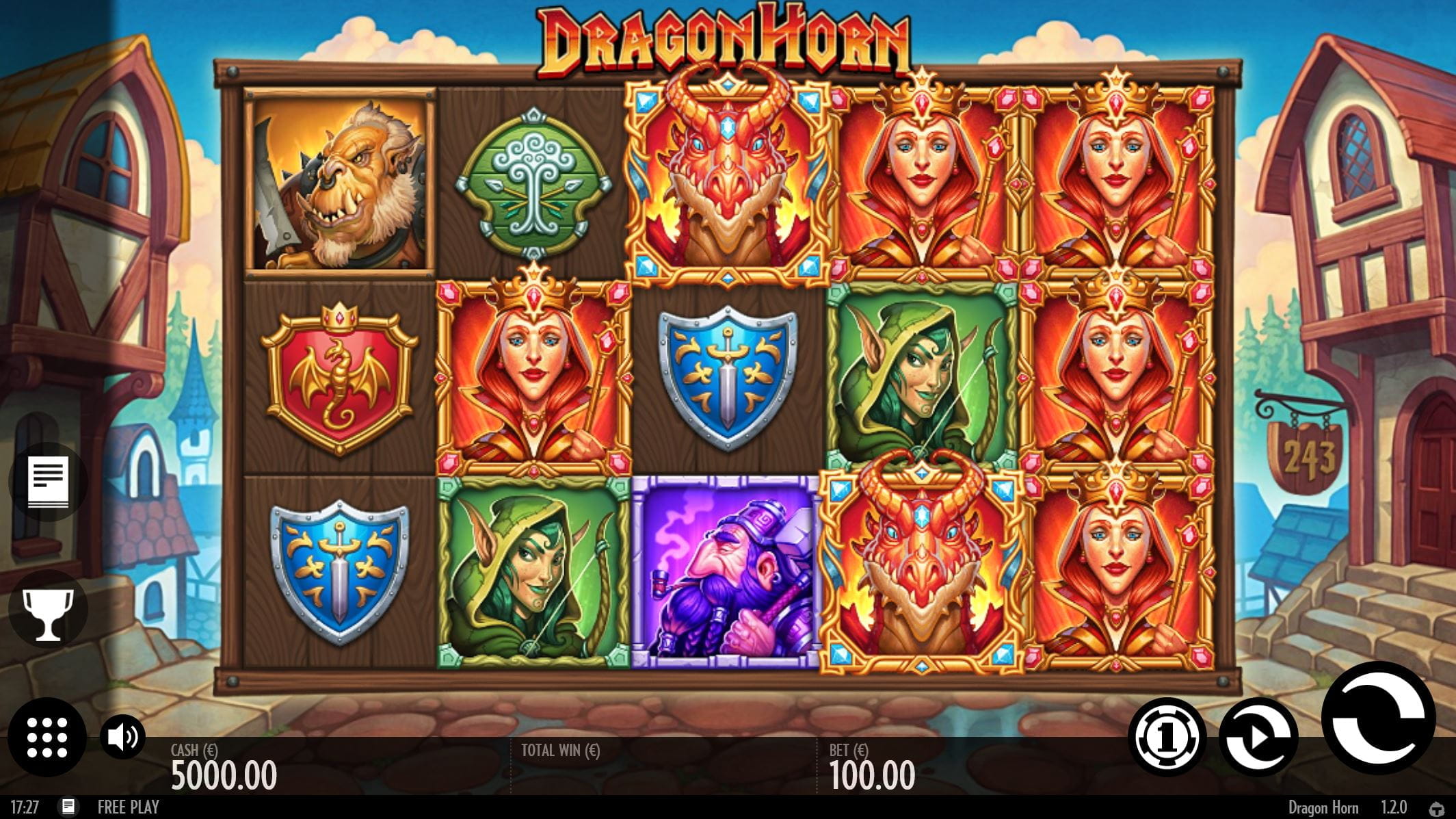 Dragon Horn Online Spielautomat