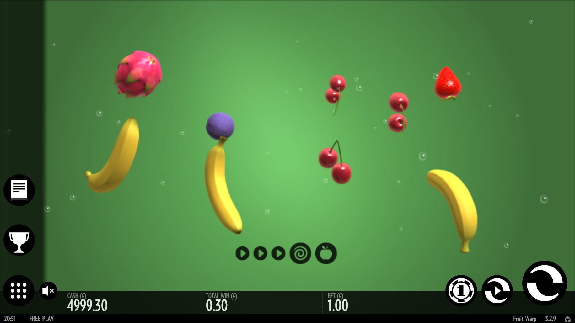 Fruit Warp Online Spielautomat