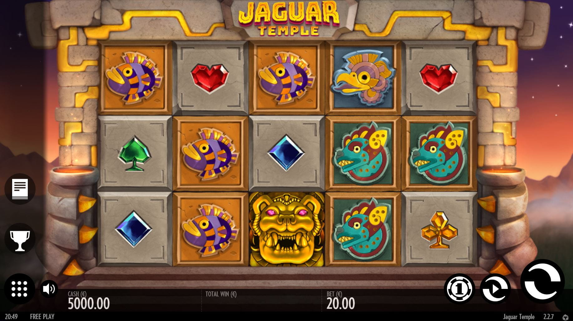 Jaguar Temple Online Spielautomat