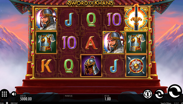 Sword of Khans Online Spielautomat
