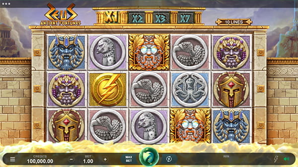 Ancient Fortunes Zeus Online Spielautomat