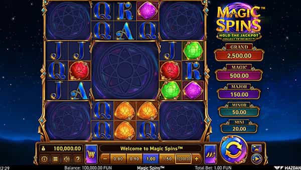 Magic SpinsOnline Spielautomat