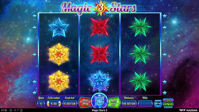 Magic Stars 3 Spielautomat