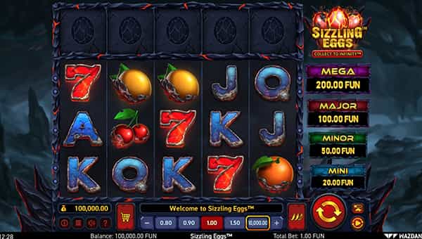 Sizzling EggsOnline Spielautomat