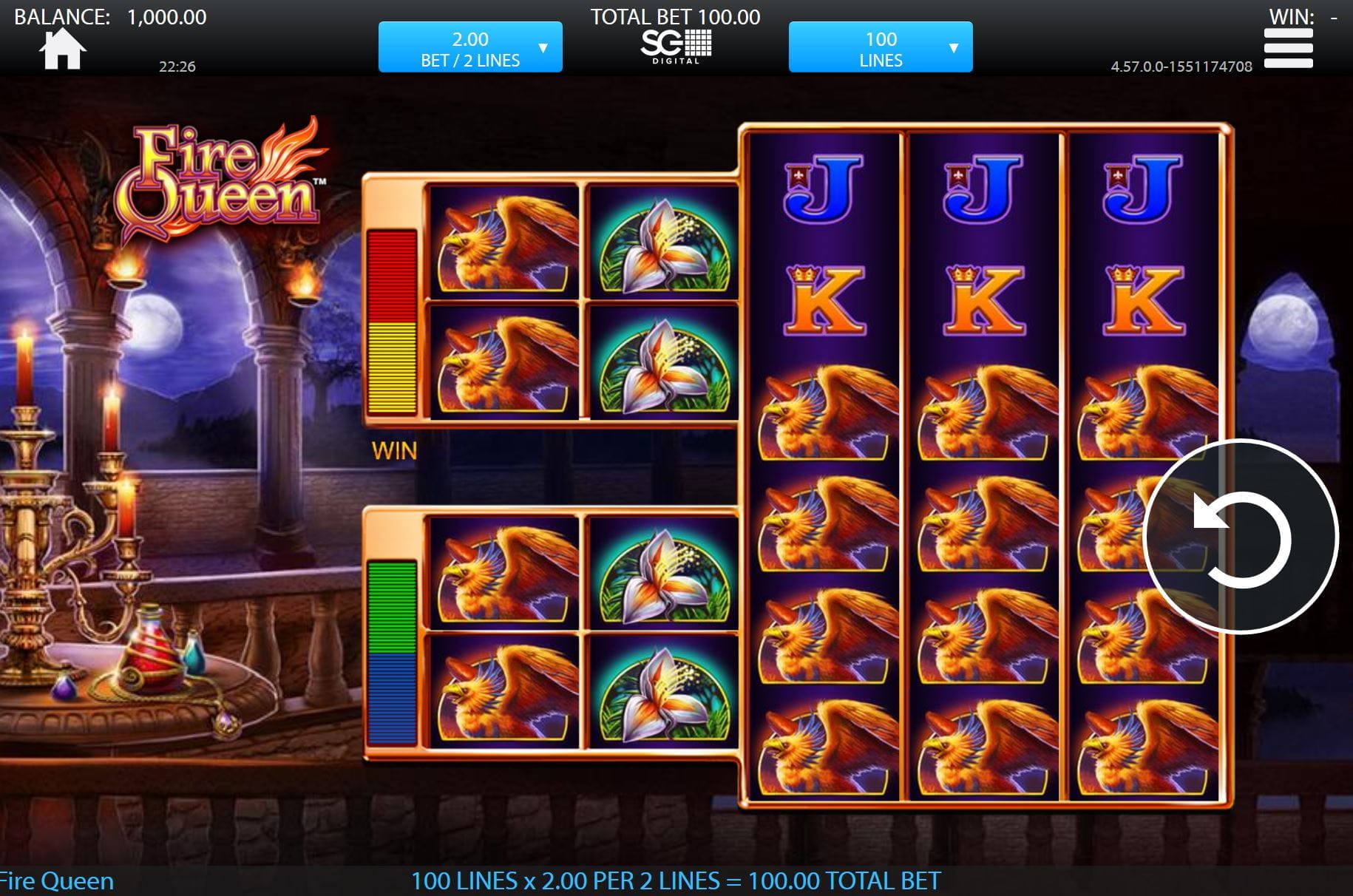 Fire Queen Spielautomat