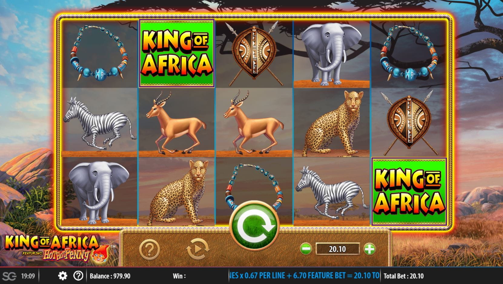 King of Africa Spielautomat