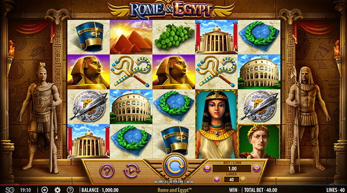 Rome and Egypt Spielautomat