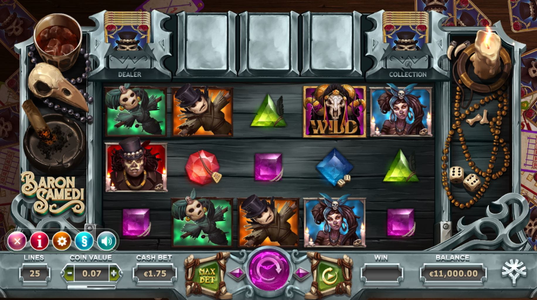 Baron Samedi Spielautomat