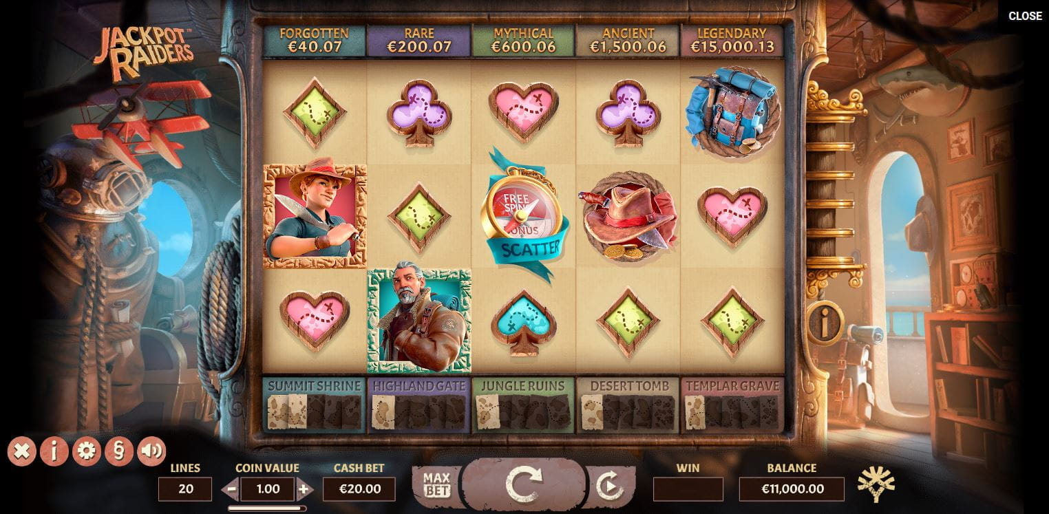 Jackpot Raiders Spielautomat