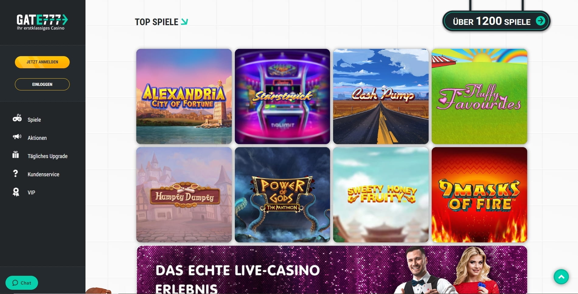 casinos online dinheiro de verdade
